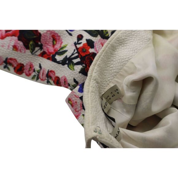 Mary Katrantzou Floral Mid Length Dress In Multicolor Silk - Picture 3 of 6